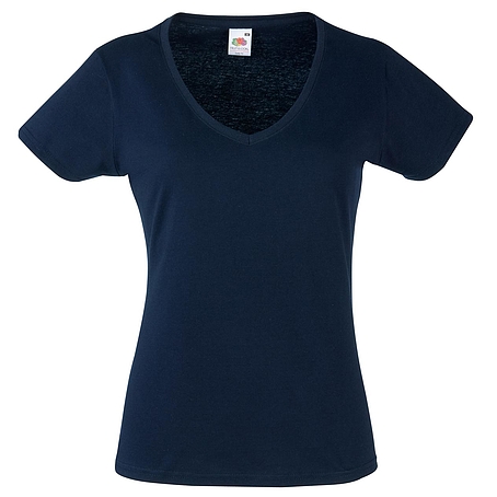 Lady-Fit V Neck V-Weight Tee - rövid ujjú női póló