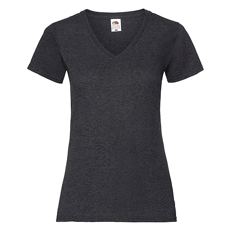 Lady-Fit V Neck V-Weight Tee - rövid ujjú női póló