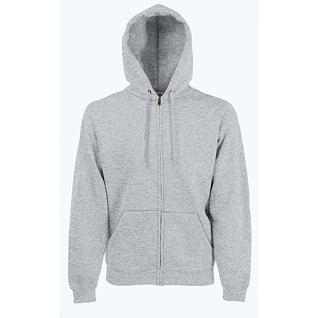 Premium Zip Thru Hooded Sweat - kapucnis, cipzáras pulóver