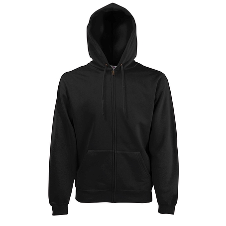 Classic Zip Thru Hooded Swt  - kapucnis, cipzáras pulóver