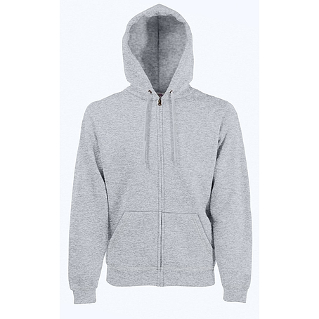 Classic Zip Thru Hooded Swt  - kapucnis, cipzáras pulóver