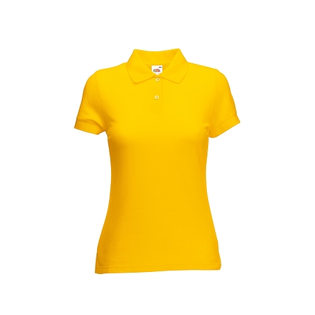 Lady-Fit 65:35 Polo - női galléros póló (mosható: 60°C)
