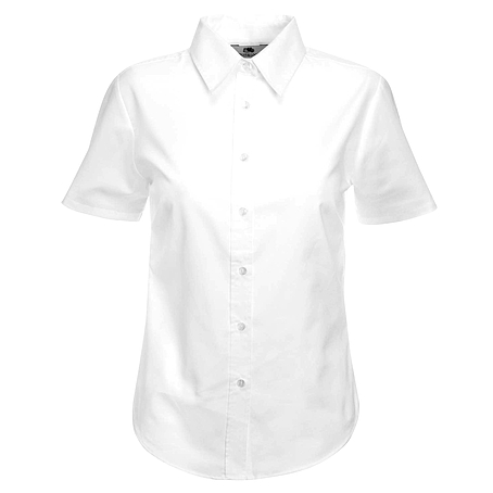 Ladies Oxford S/S Shirt - rövid ujjú ing