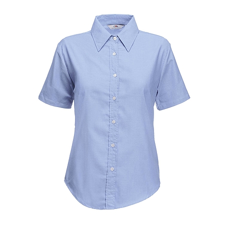 Ladies Oxford S/S Shirt - rövid ujjú ing