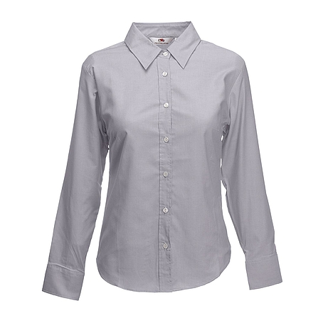 Ladies Oxford L/S Shirt - hosszú ujjú ing