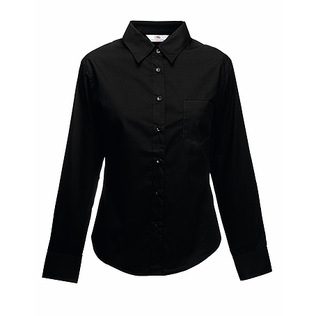 Ladies Poplin Shirt L/S - hosszú ujjú ing