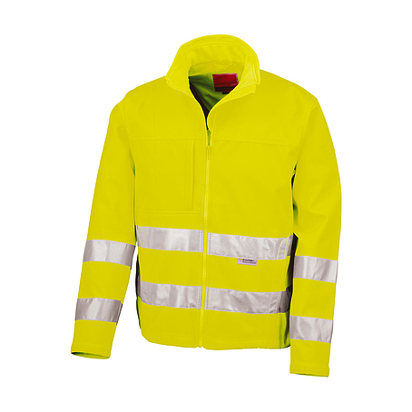Result High-Vis Jacket - softshell, jól láthatósági dzseki