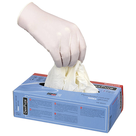 DEXPURE® 801-21, púdermentes latex kesztyű