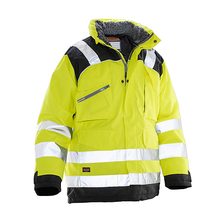 Jobman 1236 - Bélelt, télikabát HI-VIS