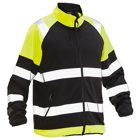 Jobman 5127 - HI-VIS láthatósági vékony softshell dzseki