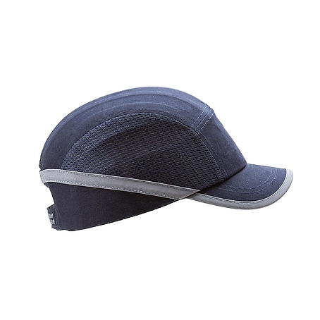 Beütődés ellen védő, szellőző baseball sapka (közepes silddel)