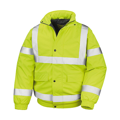 Result Safety Softshell Blouson - bélelt, HI-VIS kabát