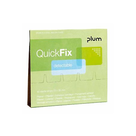 Plum QuickFix detektálható ragtapasz utántöltő 6 x 45 db