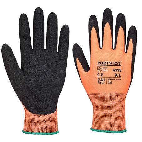 Dermi-Grip NPR15 Nitril Sandy mártott kesztyű