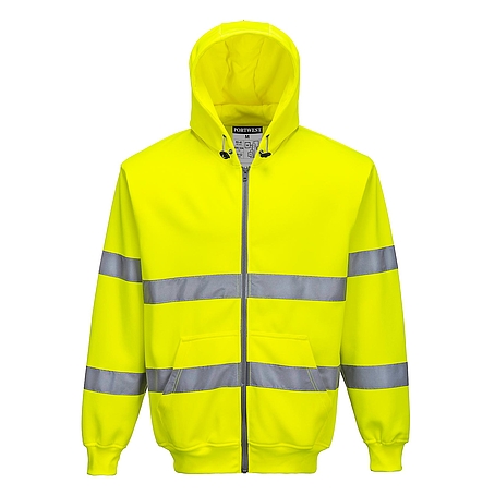 Hi-Vis zipzáros pulóver