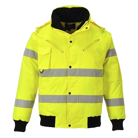 Hi-Vis 3 az 1-ben Bomber dzseki