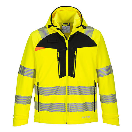 DX4 Softshell láthatósági kabát