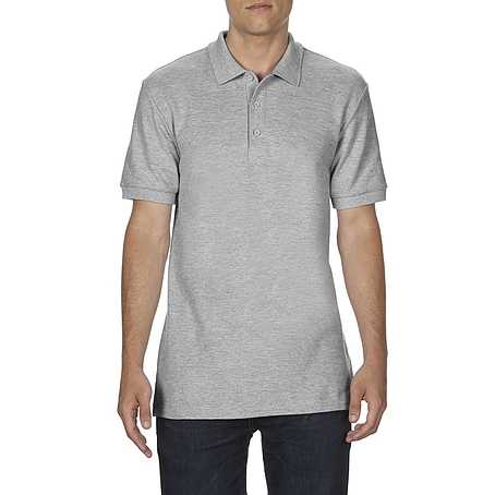 Gildan Premium Classic Fit Double Piqué - rövid ujjú, férfi galléros póló