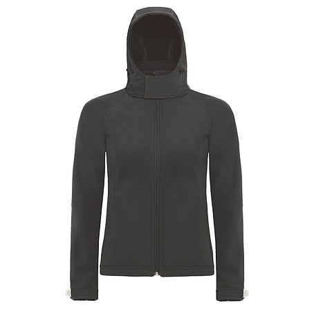 B&C Hooded - női softshell dzseki