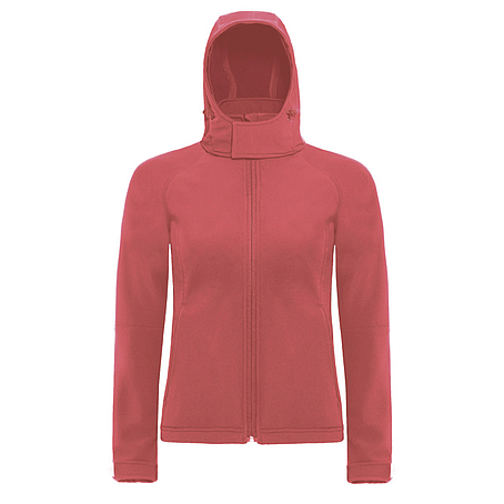 B&C Hooded - női softshell dzseki