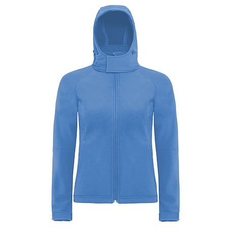 B&C Hooded - női softshell dzseki