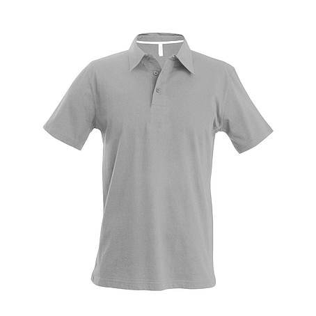 Kariban Pique Polo Shirt - rövid ujjú, férfi galléros póló