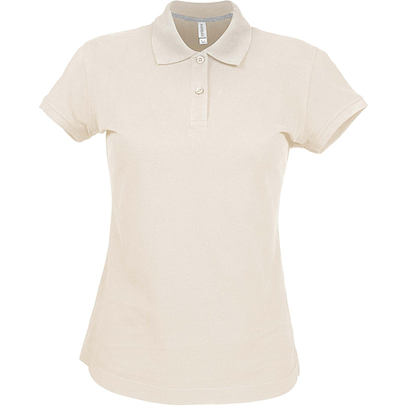 Kariban Pique Polo Shirt - rövid ujjú, női galléros póló