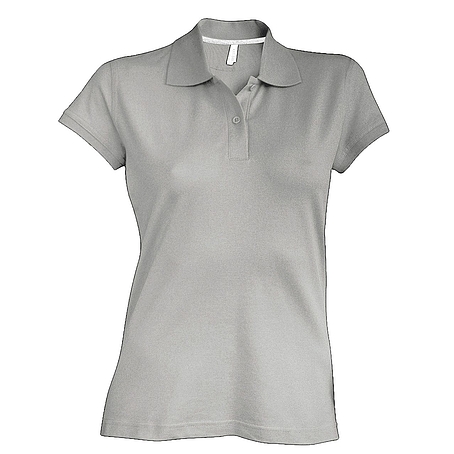 Kariban Pique Polo Shirt - rövid ujjú, női galléros póló