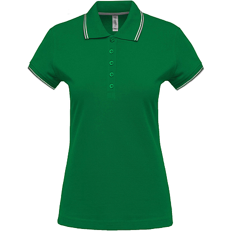 Kariban Ladie s Short Sleeve Polo Shirt - rövid ujjú, női galléros póló