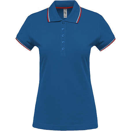 Kariban Ladie s Short Sleeve Polo Shirt - rövid ujjú, női galléros póló