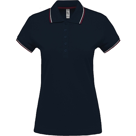 Kariban Ladie s Short Sleeve Polo Shirt - rövid ujjú, női galléros póló