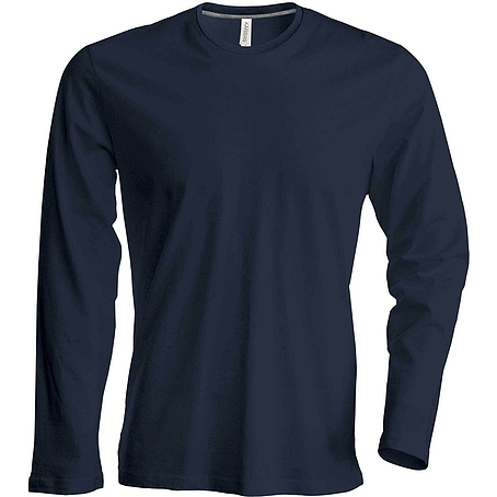 Kariban Long Sleeve Crew Neck - hosszú ujjú, férfi póló