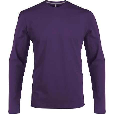 Kariban Long Sleeve Crew Neck - hosszú ujjú, férfi póló
