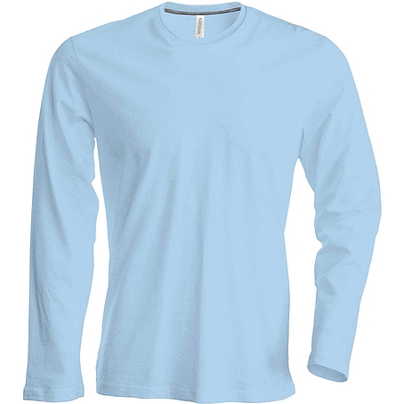 Kariban Long Sleeve Crew Neck - hosszú ujjú, férfi póló