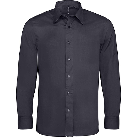 Kariban Stretch Shirt - hosszú ujjú, férfi ing