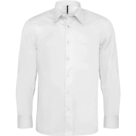 Kariban Stretch Shirt - hosszú ujjú, férfi ing