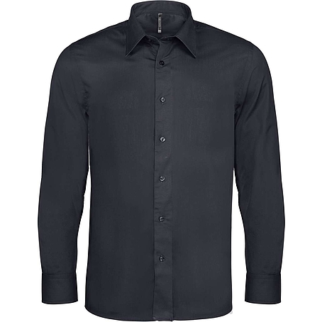 Kariban Stretch Shirt - hosszú ujjú, férfi ing