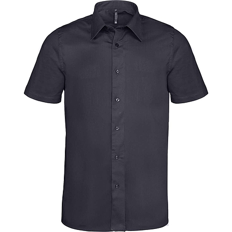 Kariban Stretch Shirt - rövid ujjú, férfi ing