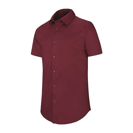 Kariban Stretch Shirt - rövid ujjú, férfi ing