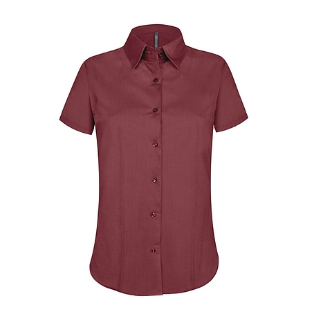 Kariban Stretch Shirt - rövid ujjú, női ing