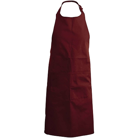 Kariban Cotton Apron - zsebes felszolgáló kötény