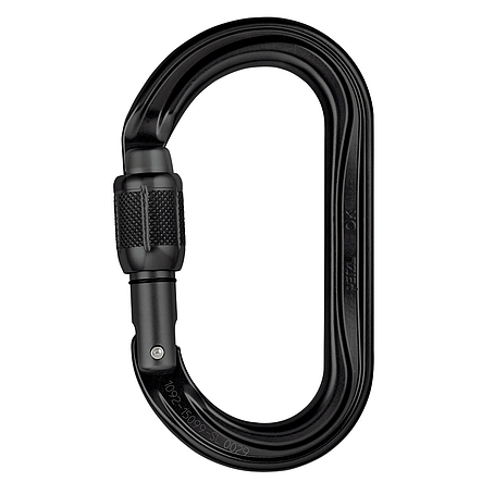 Petzl OK SCREW-LOCK Black - karabíner