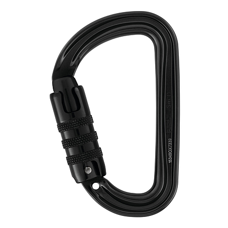 Petzl SM D TRIACT LOCK BLACK - karabíner