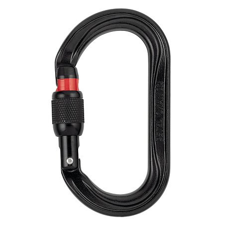 Petzl OXAN SCREW-LOCK Black - karabíner