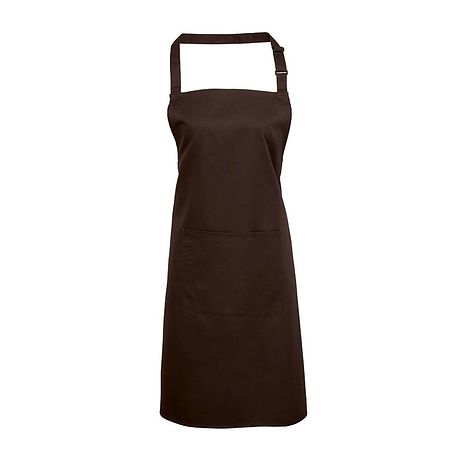 Premier Colours Bib Apron - zsebes felszolgáló kötény