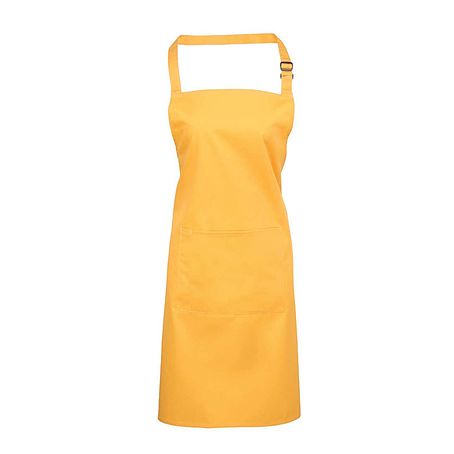 Premier Colours Bib Apron - zsebes felszolgáló kötény