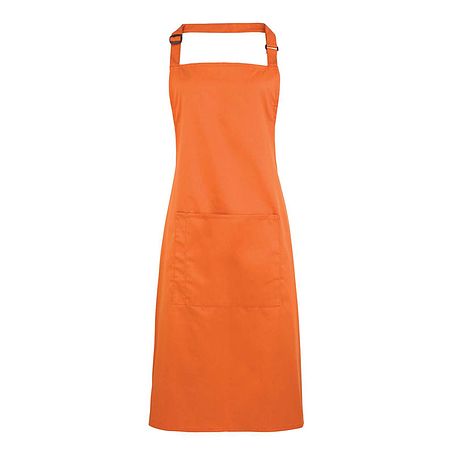 Premier Colours Bib Apron - zsebes felszolgáló kötény