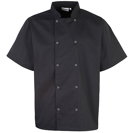 Premier Chef s Jacket - rövid ujjú, gombos séfkabát