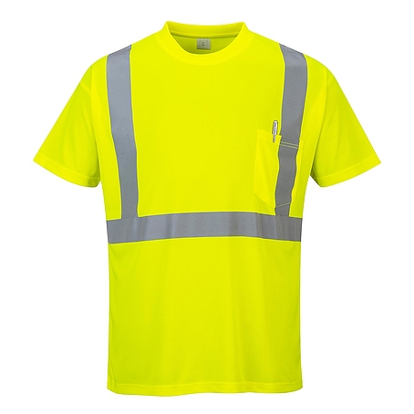 Hi-Vis póló zsebbel