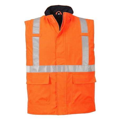 Bizflame Rain Hi-Vis antisztatikus FR mellény